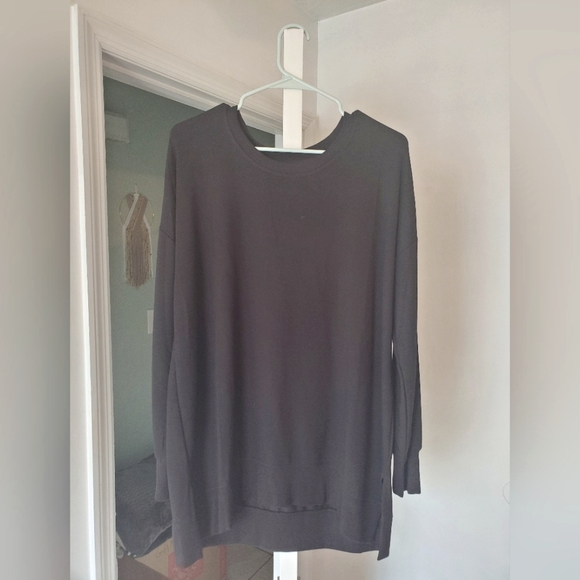 Workshop Republic Clothing Tops - Workshop Lightweight Tunic Length Sweatshirt